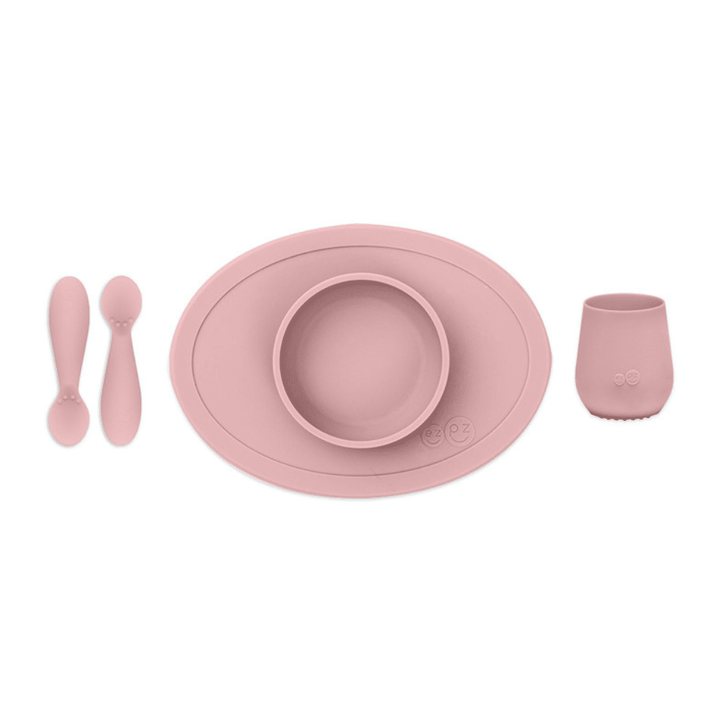 Ezpz First Foods Set Spisesæt Rosa