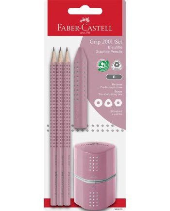 Faber Castell Blyantsæt Trio Rose