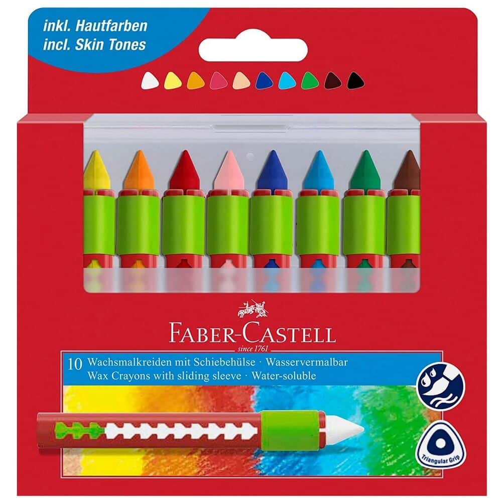 Faber-castell Voksfarver    Greb 10 Stk