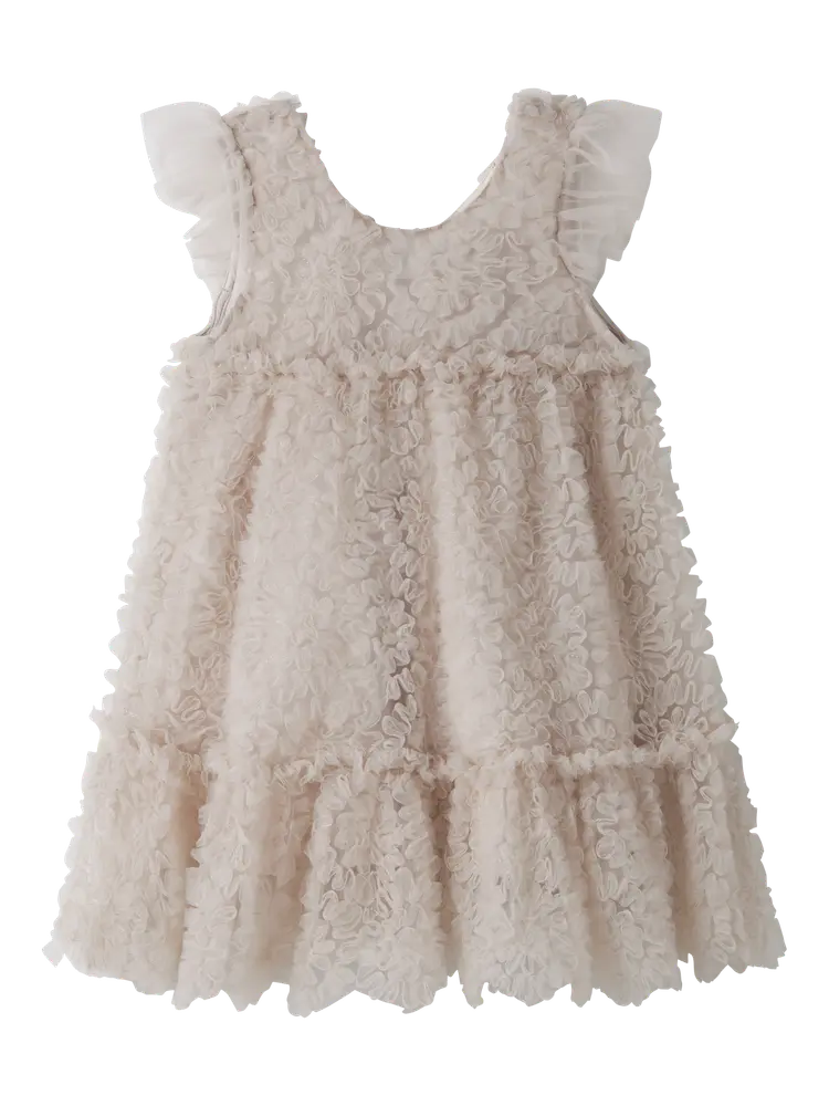 Fauna Tulle Kjole Pumice Stone 122
