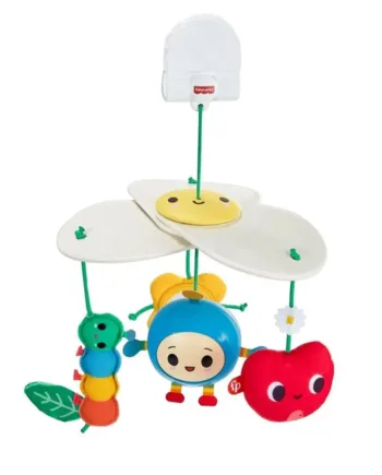 Fisher Price Happy World Flowerin Fun Stroller Toy