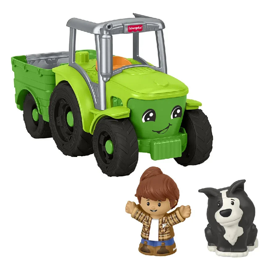 Fisher Price Little People Push   Play Tractor