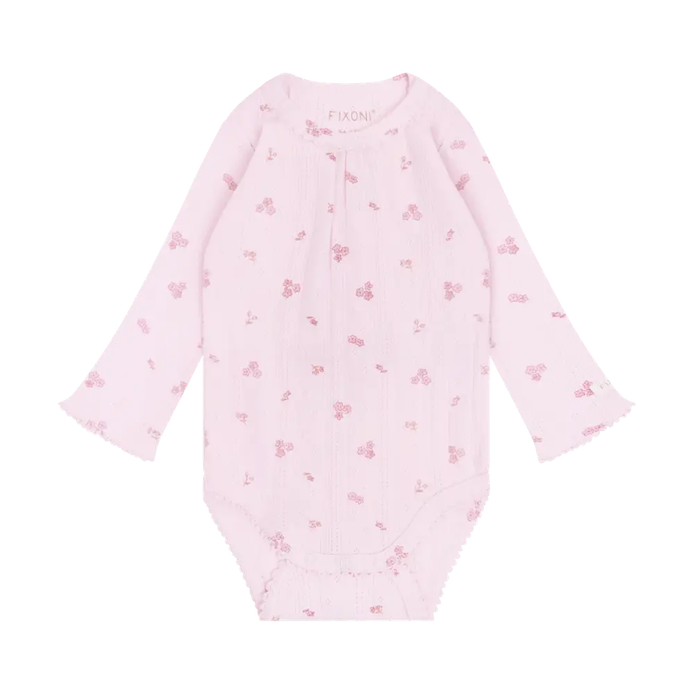 Fixoni Langærmet Body Pale Lilac 74