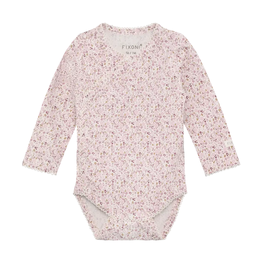 Fixoni Langærmet Wrap Body Pale Lilac 68