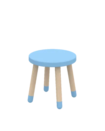 Flexa Dots Taburet ø30x30cm Blue Skies
