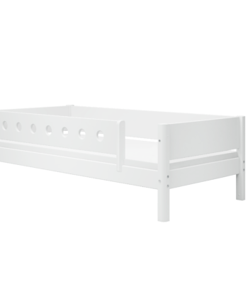 Flexa White Enkeltseng 90x200 Cm    Dots Sengehest Hvid