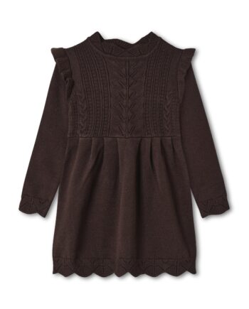 Fliink Alilly Dress Coffee Bean 86 Cm
