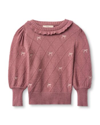 Fliink Alon Bow Blouse Ash Rose 86 Cm