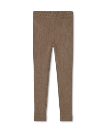 Fliink Benna Rib Leggings Pine Bark 86 Cm