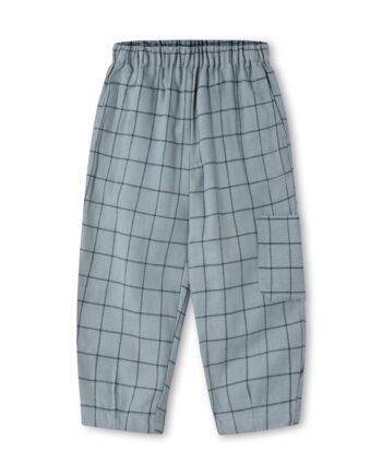 Fliink Cody Check Pant Slate 86 Cm