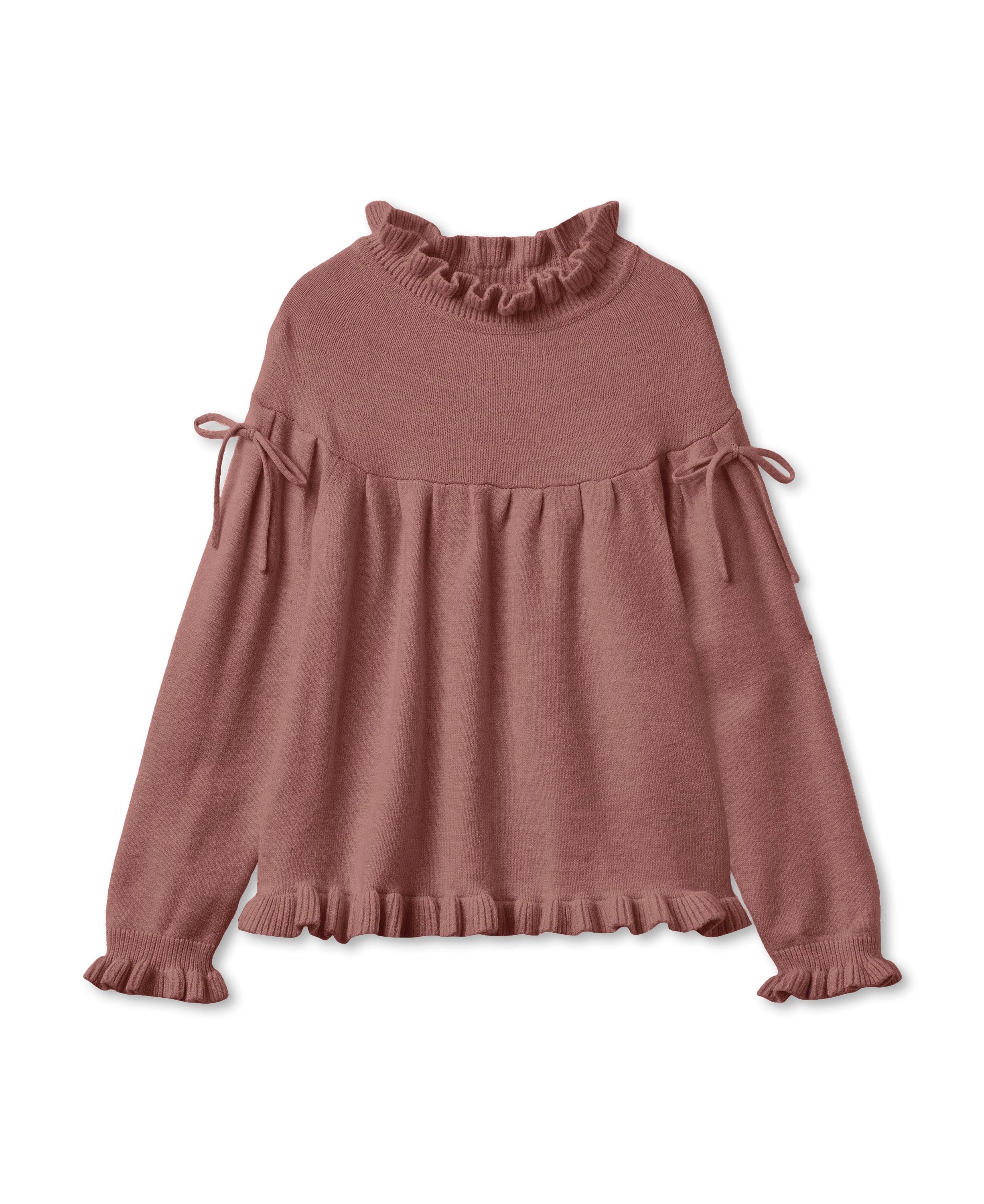 Fliink Kino Ls Knit Blouse Ash Rose 86 Cm