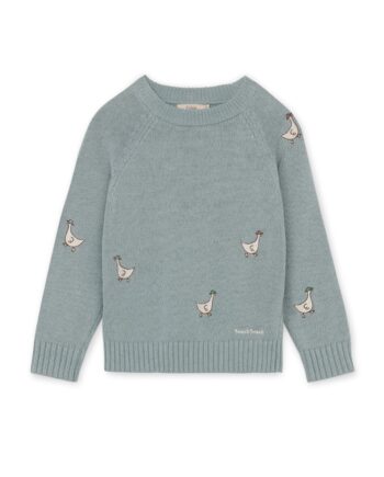 Fliink Mahdi Knit Pullover Slate 80 Cm