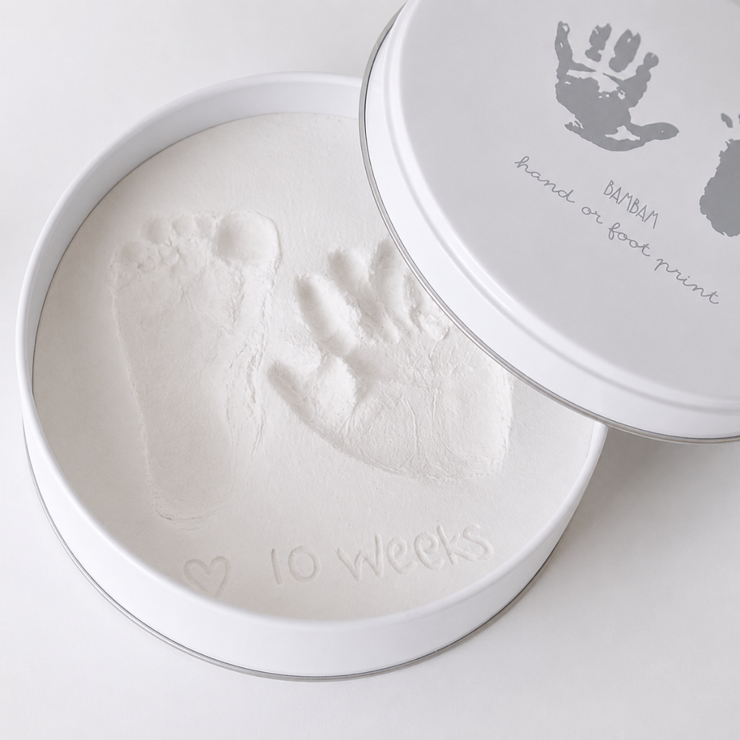 Fod- Og Håndaftryk Baby Gips