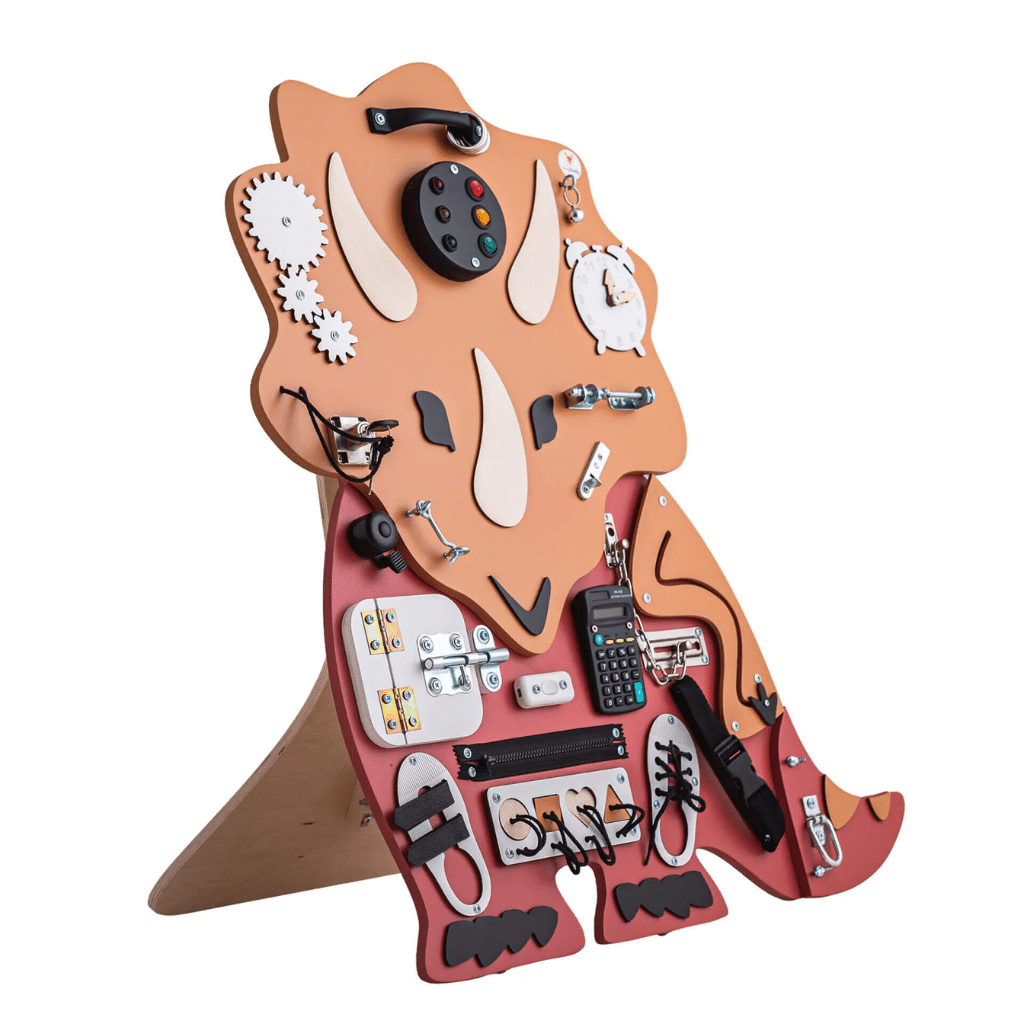 Foxy Family Aktivitetstavle Dino 80 Cm Med Ben