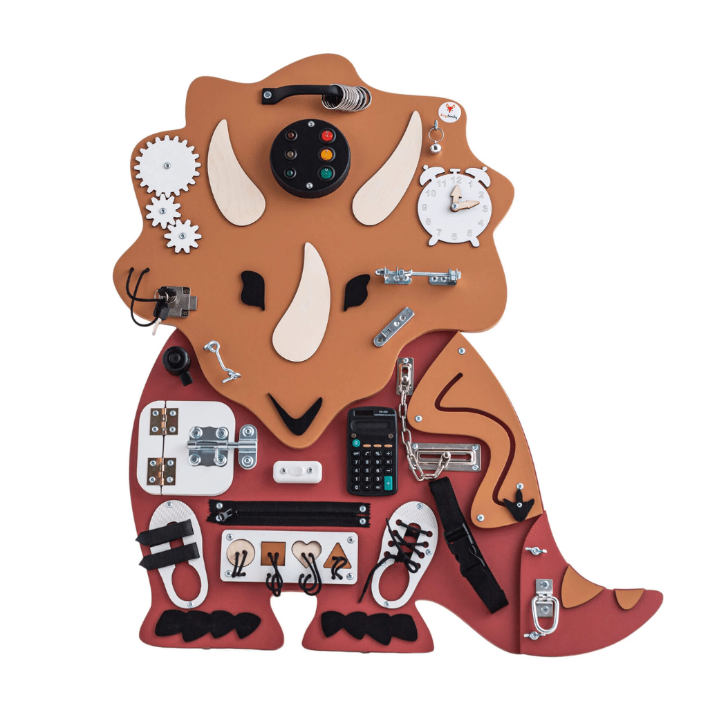 Foxy Family Aktivitetstavle Dino 80 Cm Uden Ben