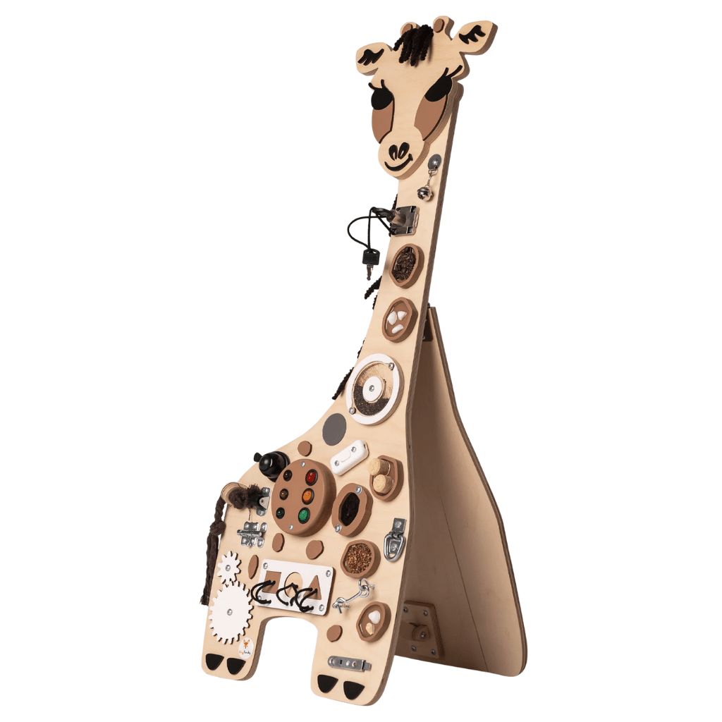 Foxy Family Aktivitetstavle Giraf 95 Cm Med Ben