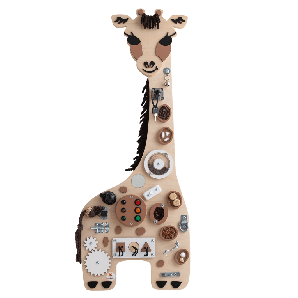 Foxy Family Aktivitetstavle Giraf 95 Cm Uden Ben