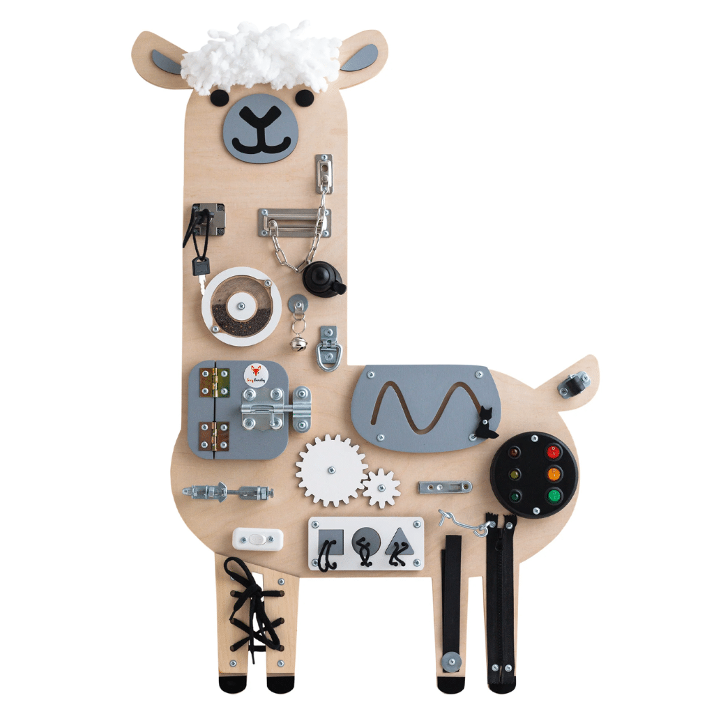 Foxy Family Aktivitetstavle Lama 84 Cm Uden Ben