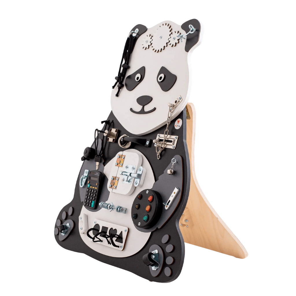 Foxy Family Aktivitetstavle Panda 71 Cm Med Ben