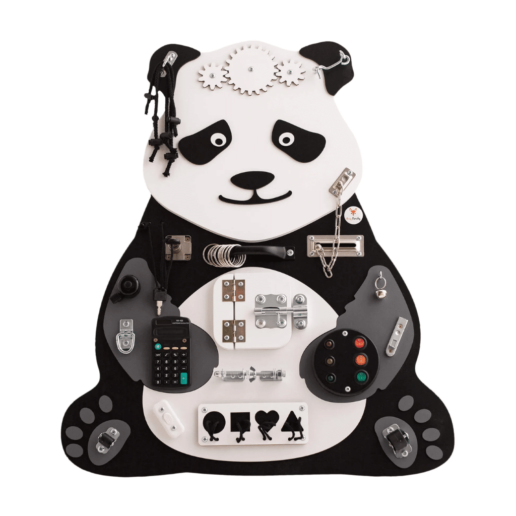 Foxy Family Aktivitetstavle Panda 71 Cm Uden Ben