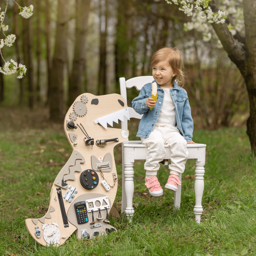 Foxy Family Aktivitetstavle Rex 77 Cm Uden Ben