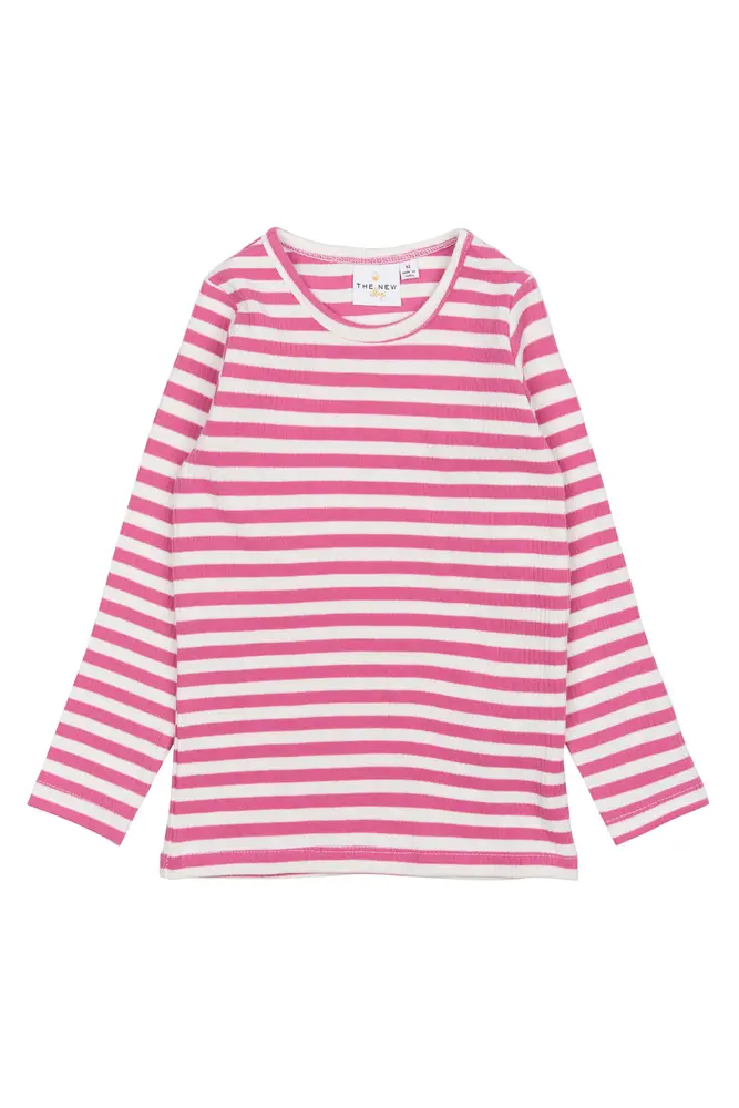 Fro Rib Bluse Ibis Rose 104