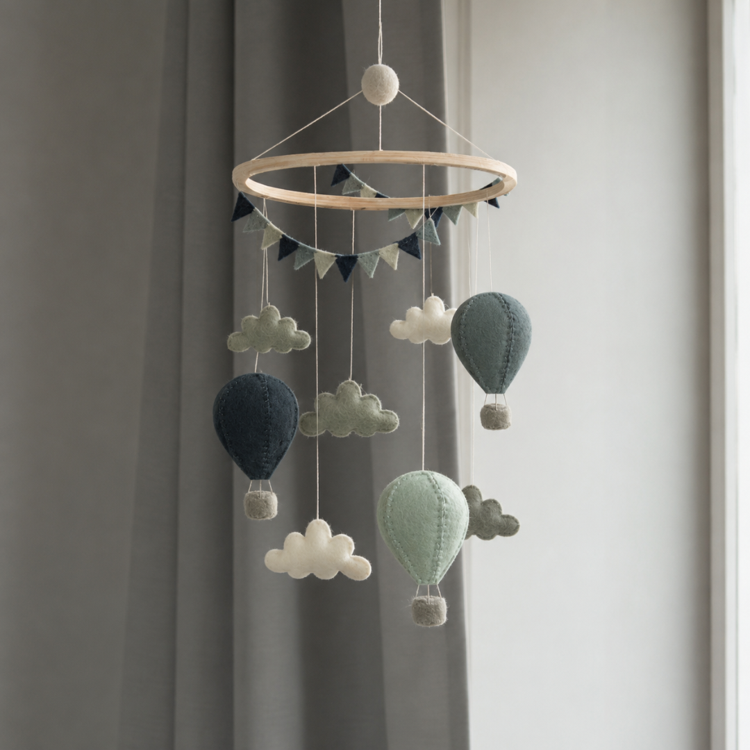 Gamcha Luftballon Vimpler Blå