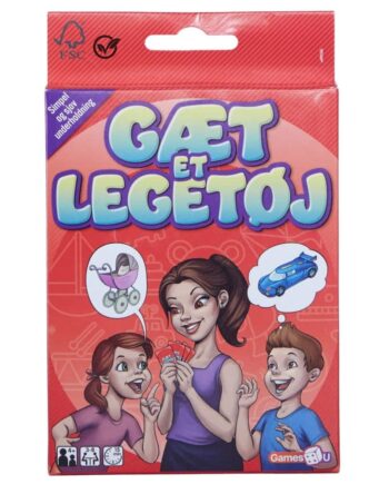 Games4u Kortspil Gæt Et Legetøj