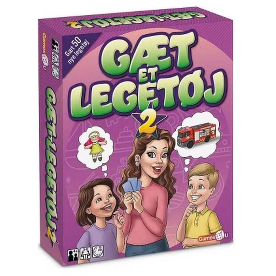 Games4u Kortspil Gæt Et Legetøj
