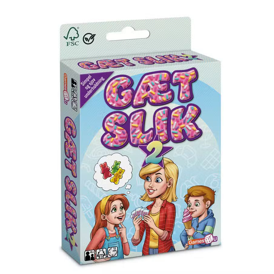 Games4u Kortspil Gæt Slik