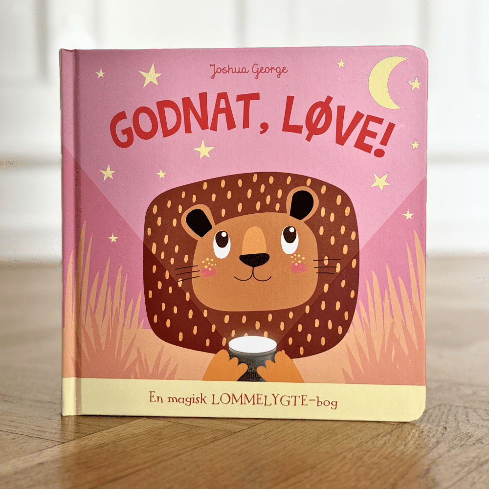 Godnat  Løve   En Magisk Lommelygte-bog