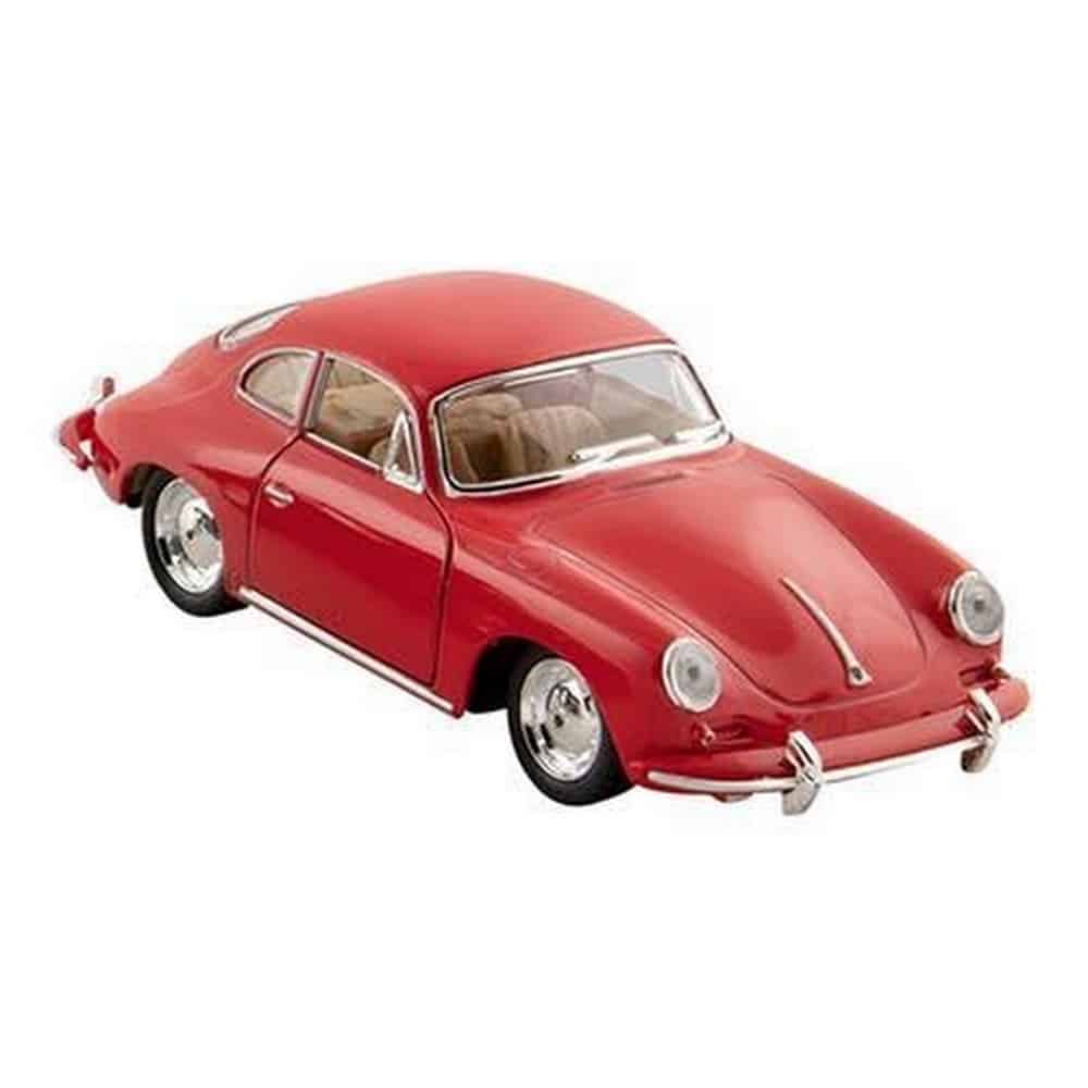Goki Metalbil Porsche 356 Carrera Rød