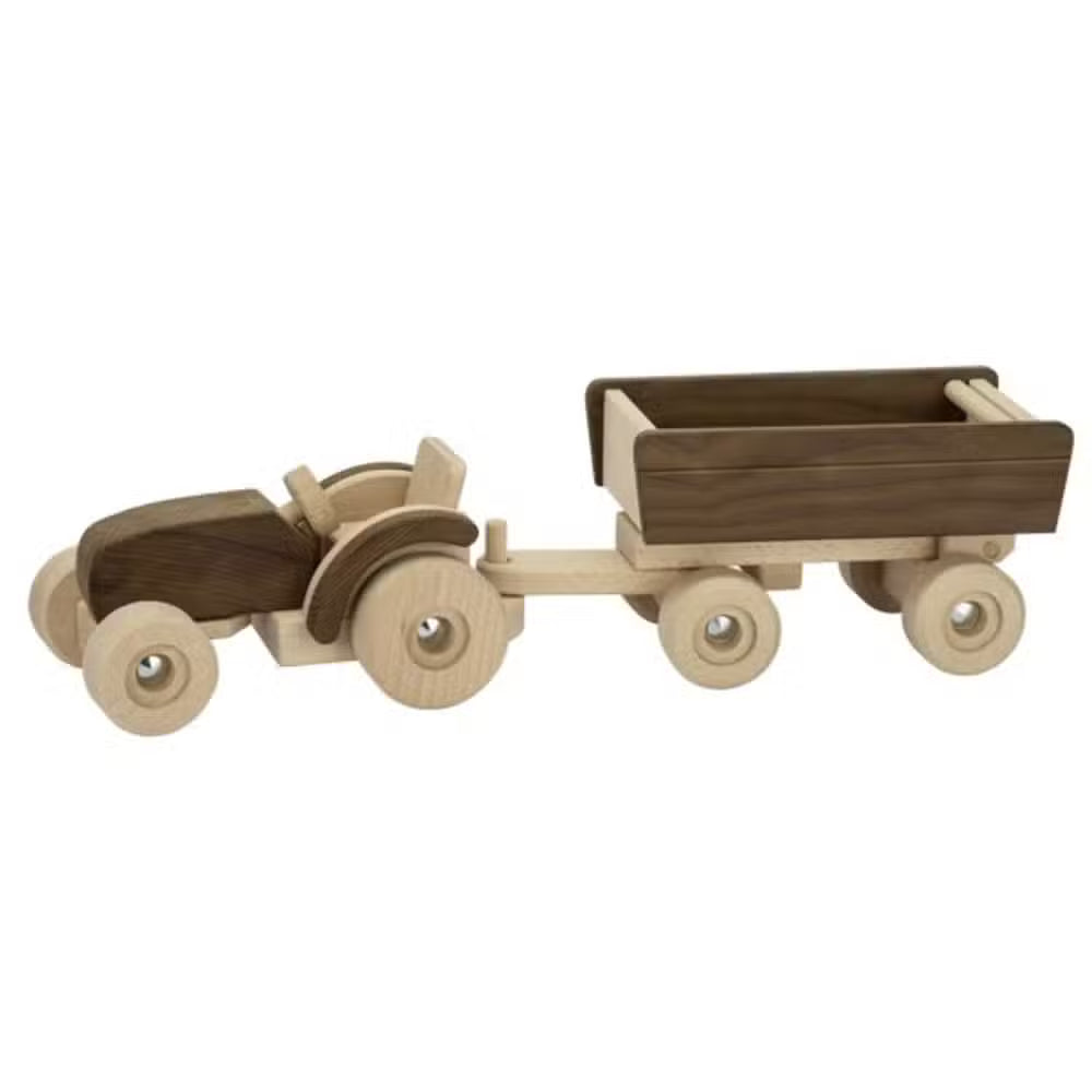 Goki Nature Traktor Med Trailer