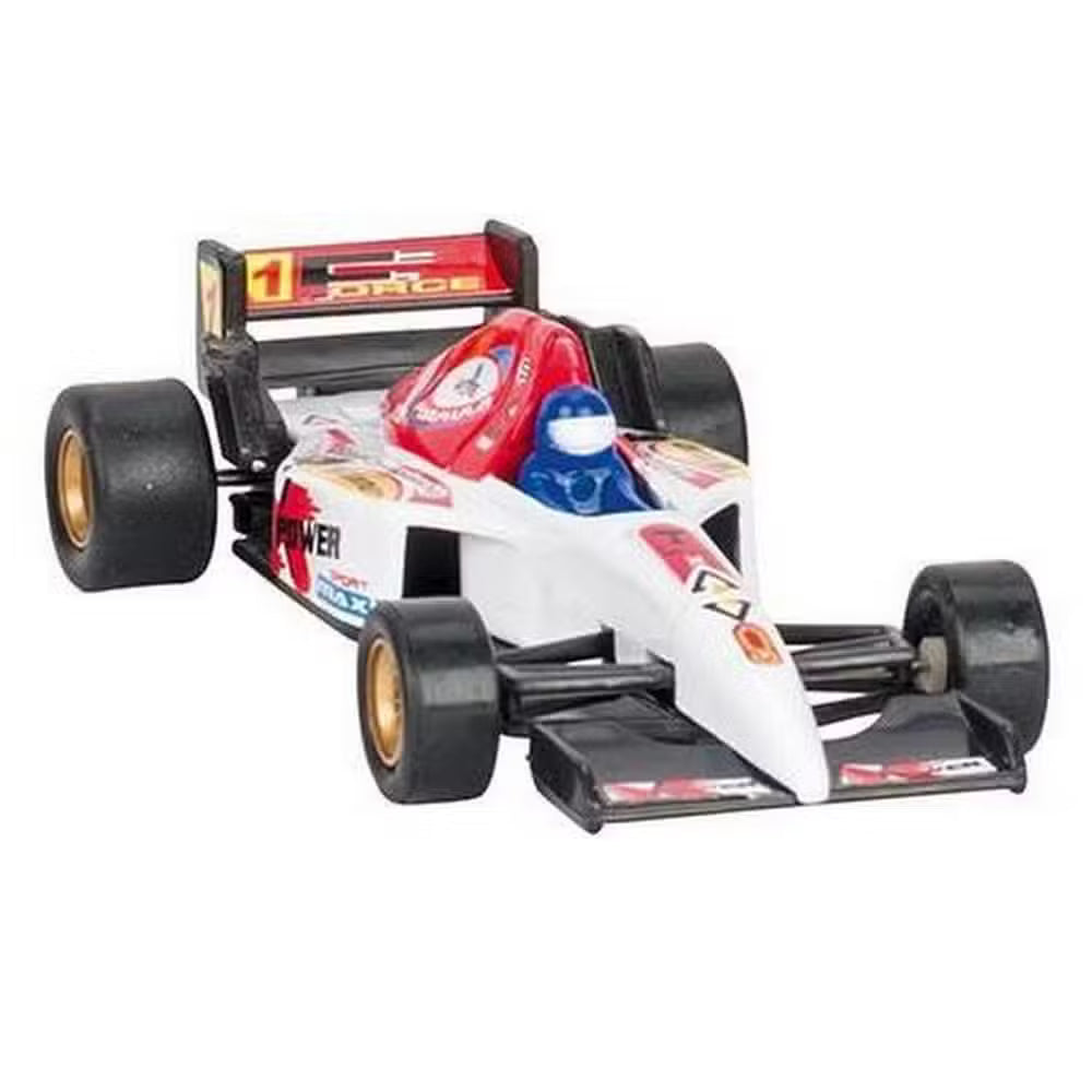 Goki Racerbil Formel   Hvid