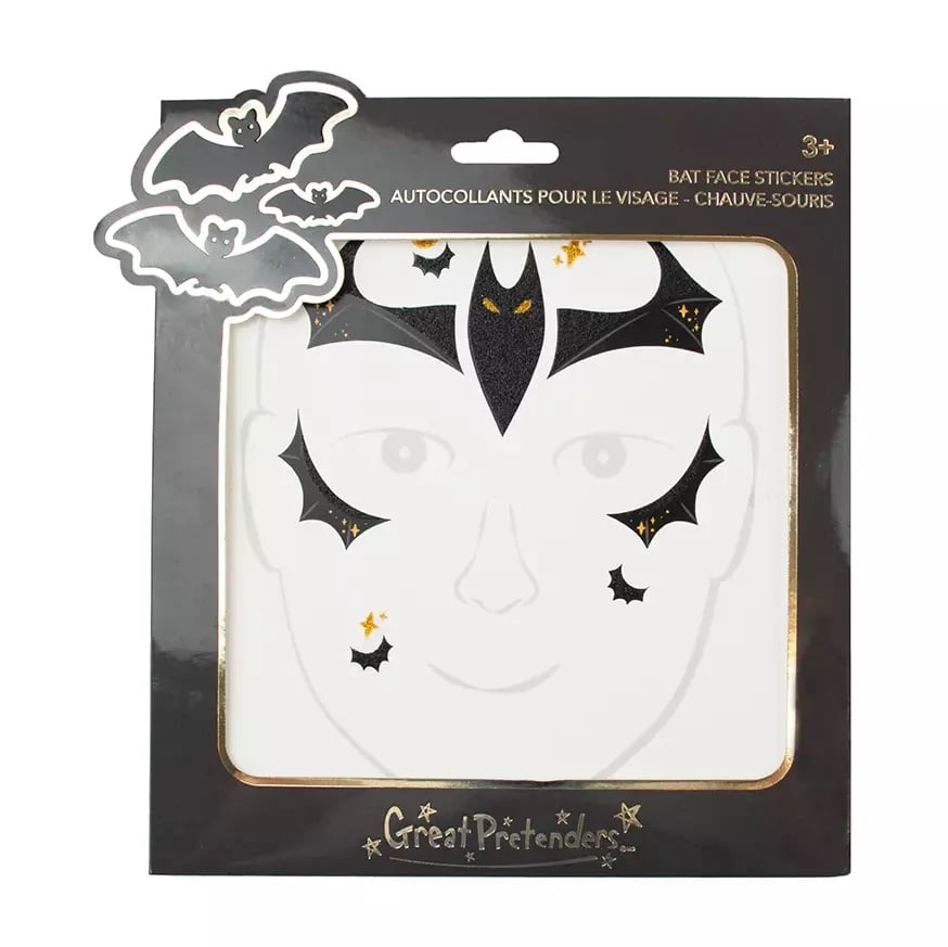 Great Pretenders Ansigts Stickers Flagermus