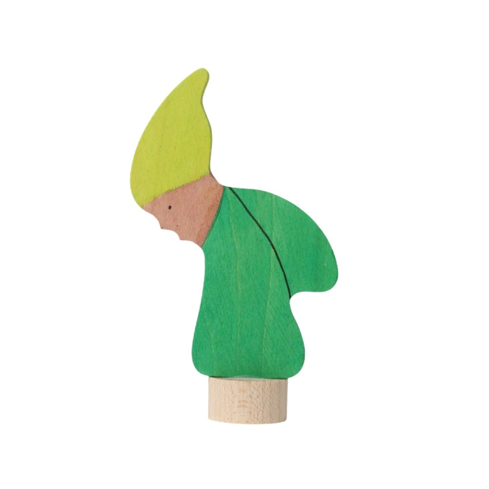 Grimms Dekorativ Figur Dværg Grøn