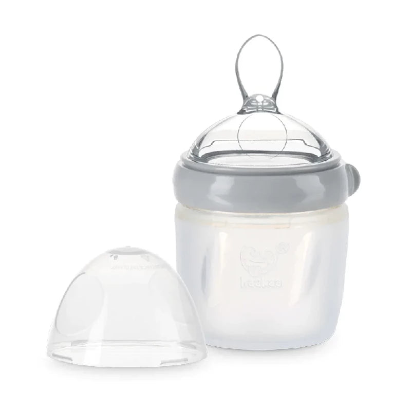 Haakaa Silicone Feeding Spoon Bottle 160ml Grey