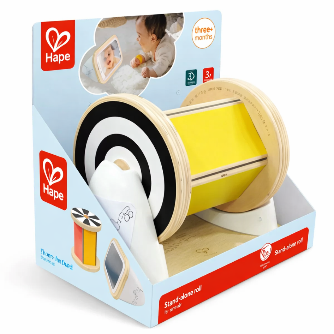 Hape Spinning Drum Med Spejl