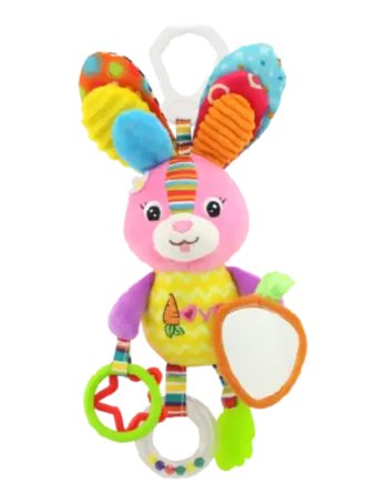 Happy Baby Kaninophæng Pink