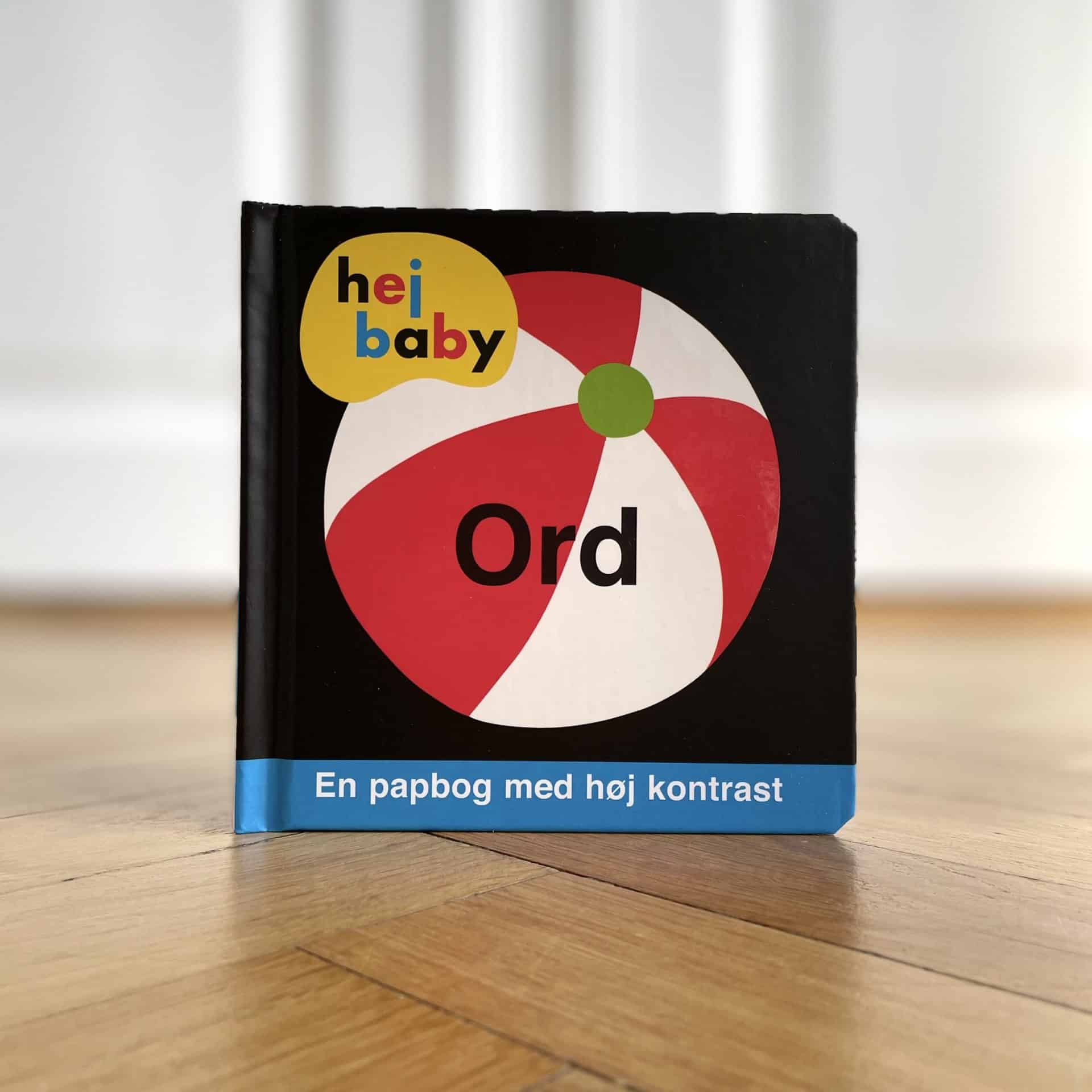 Hej Baby Kontrastbog Ord