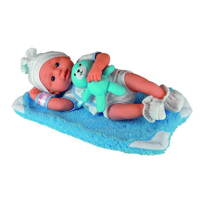 Hf New Born Boy Soft Doll 30cm
