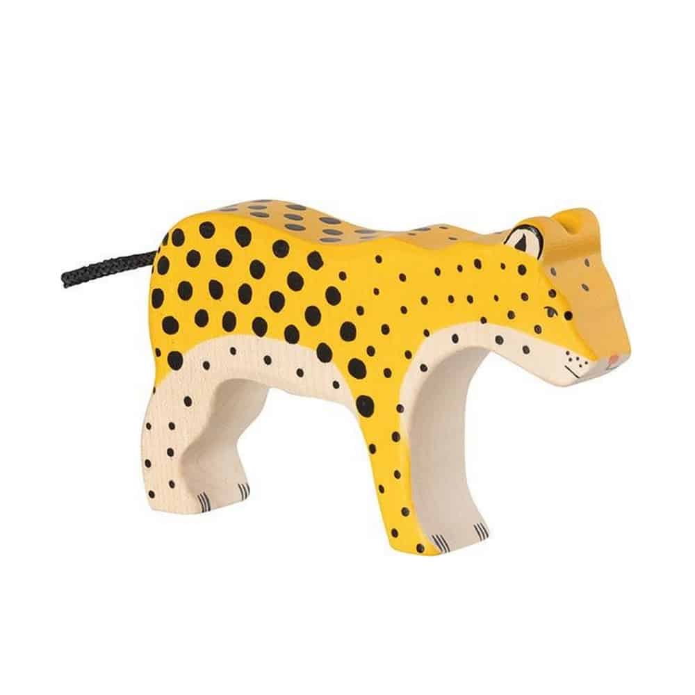 Holztiger Leopard
