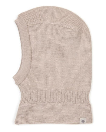 Huttelihut Balaclava Knit Windstop Camel 12-24 Mdr