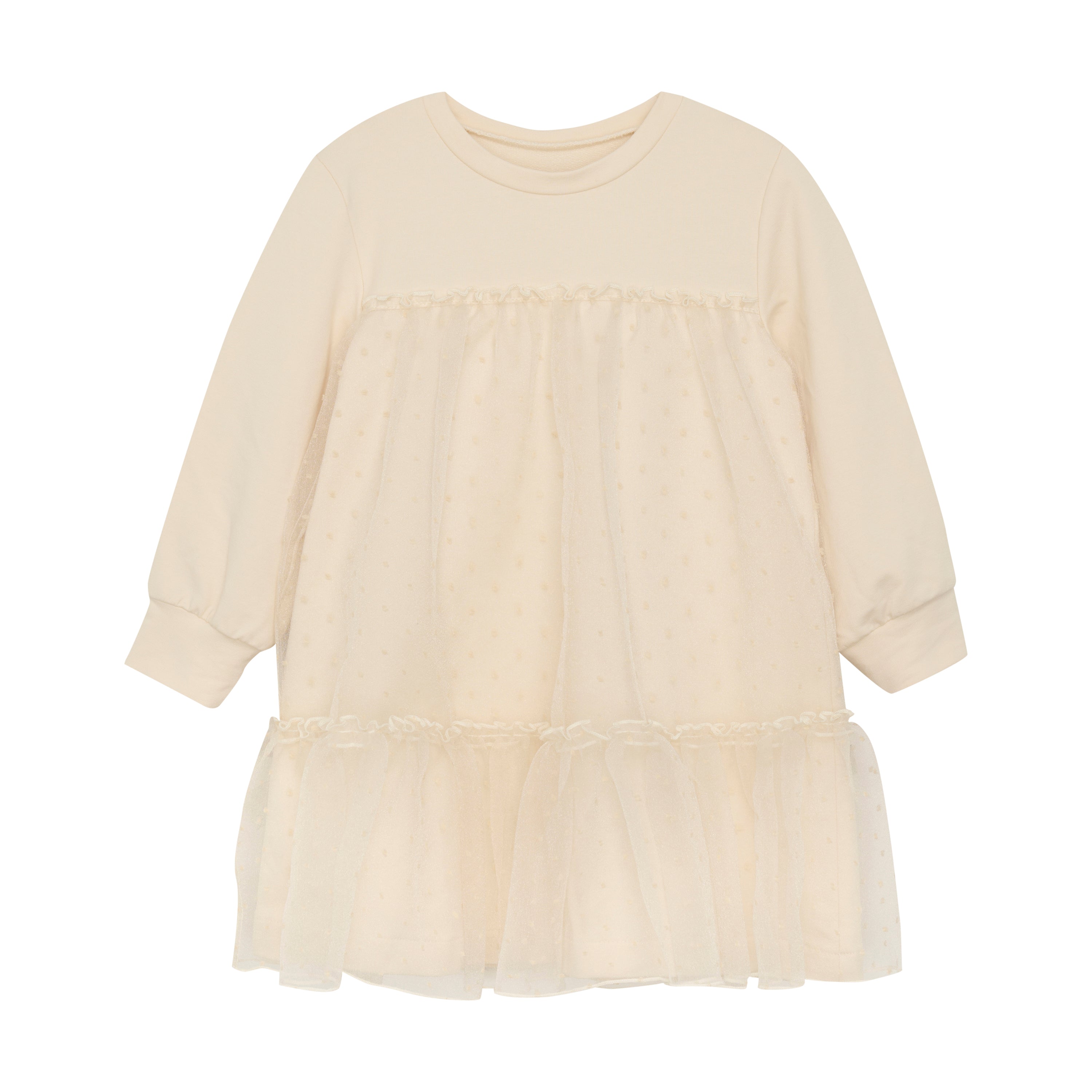 Huttelihut Party Dress Off White 86 Cm