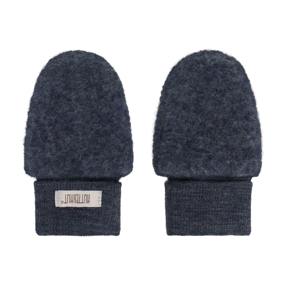 Huttelihut Uld Fleece Vanter Ombre Blue Melange 50 56