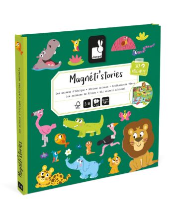 Janod Magneti 39 Stories African Animals