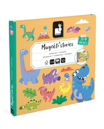 Janod Magneti 39 Stories Dinosaurs