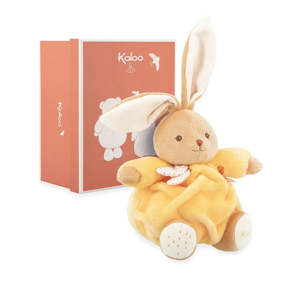 Kaloo Chubby Rabbit Yellow 17cm
