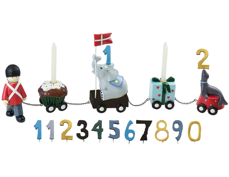 Kids By Friis Fødselsdagstog Garder Med   Tal