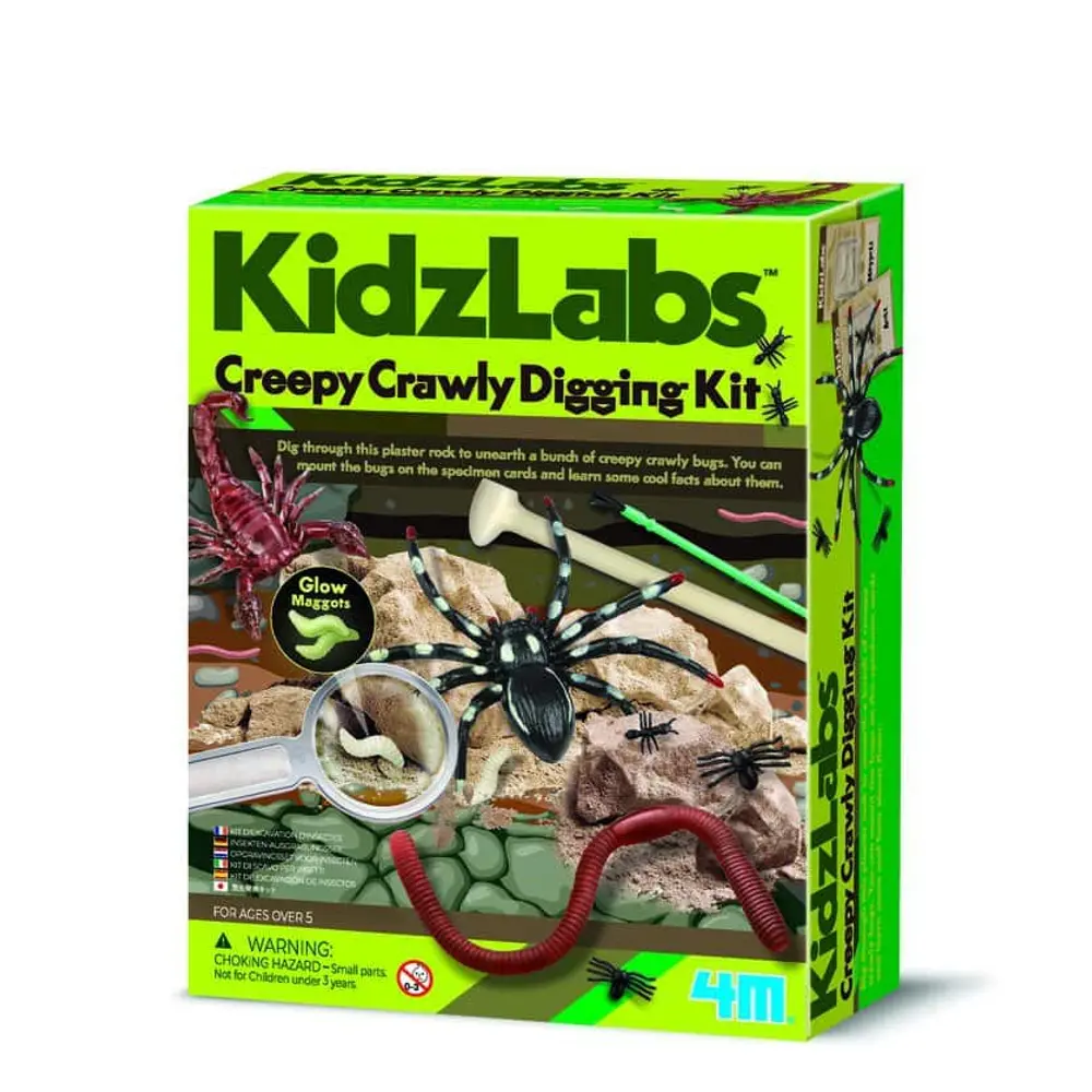Kidzlabs  Creepy Crawly Digging Kit